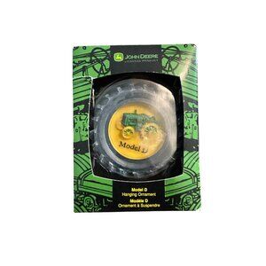 John Deere Model D Hanging Ornament Licensed Collectible By Enesco